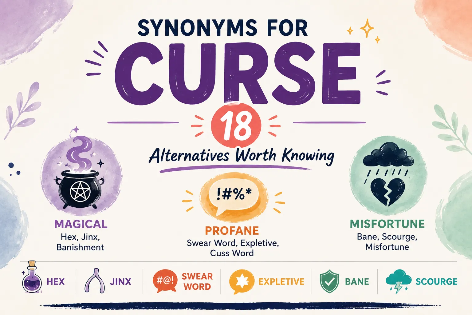 Synonyms for Curse