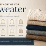 Synonyms for Sweater