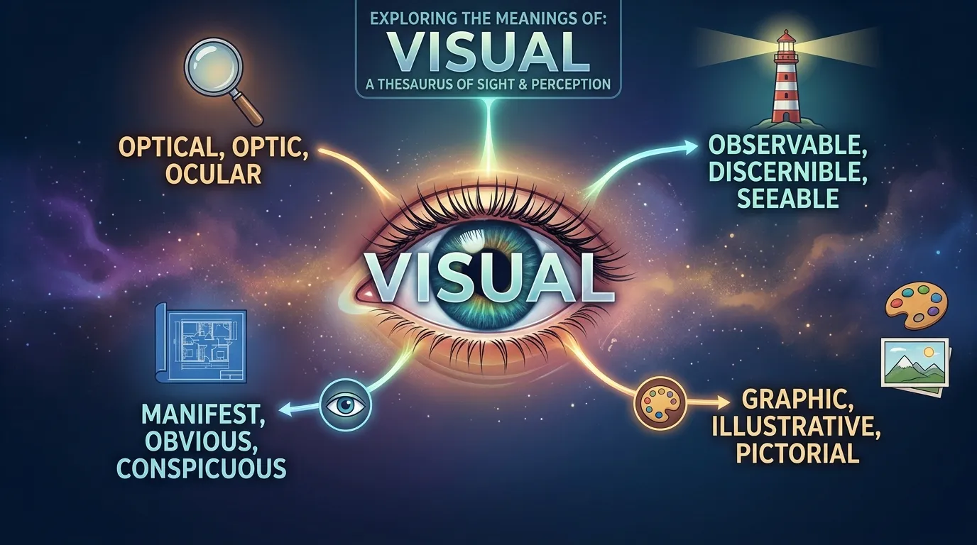 Synonyms for Visual
