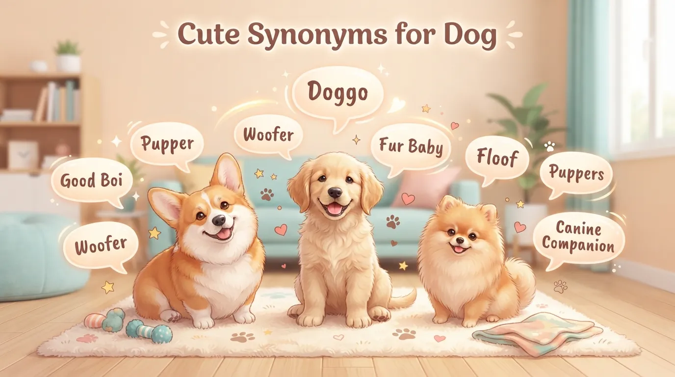 Cute Synonyms for Dog