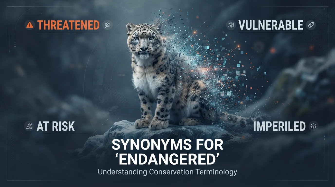 Synonyms for Endangered