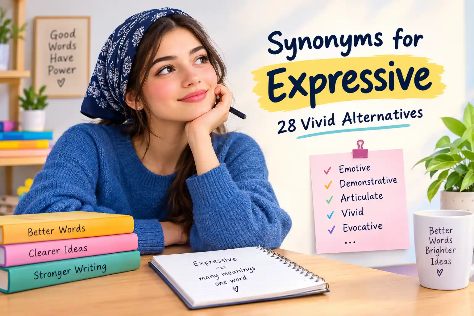 Synonyms for Expressive