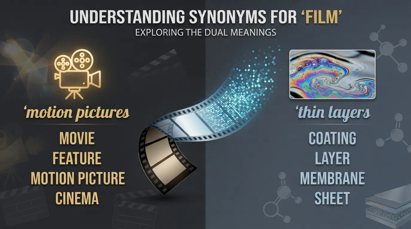synonyms for film