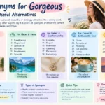 Synonyms for Gorgeous