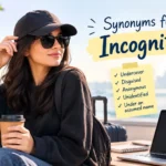 Synonyms for Incognito