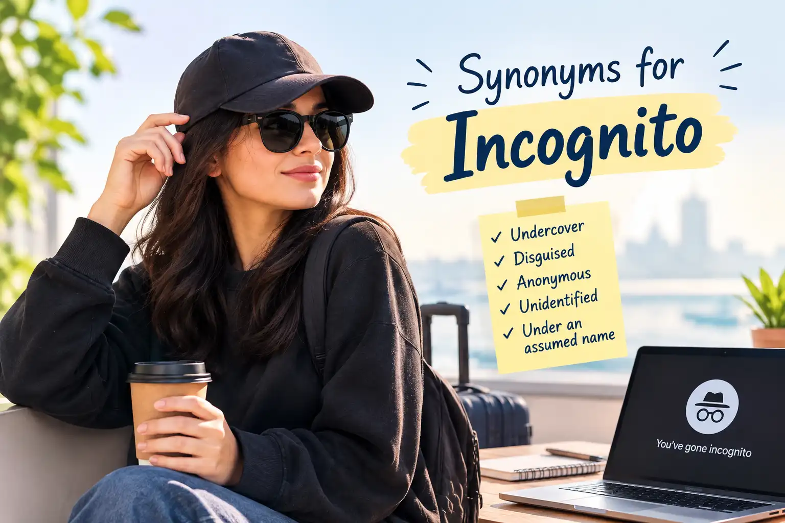 Synonyms for Incognito