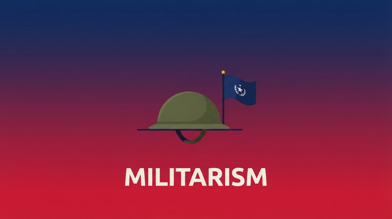 Synonyms for Militarism