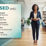 Synonyms for Poised