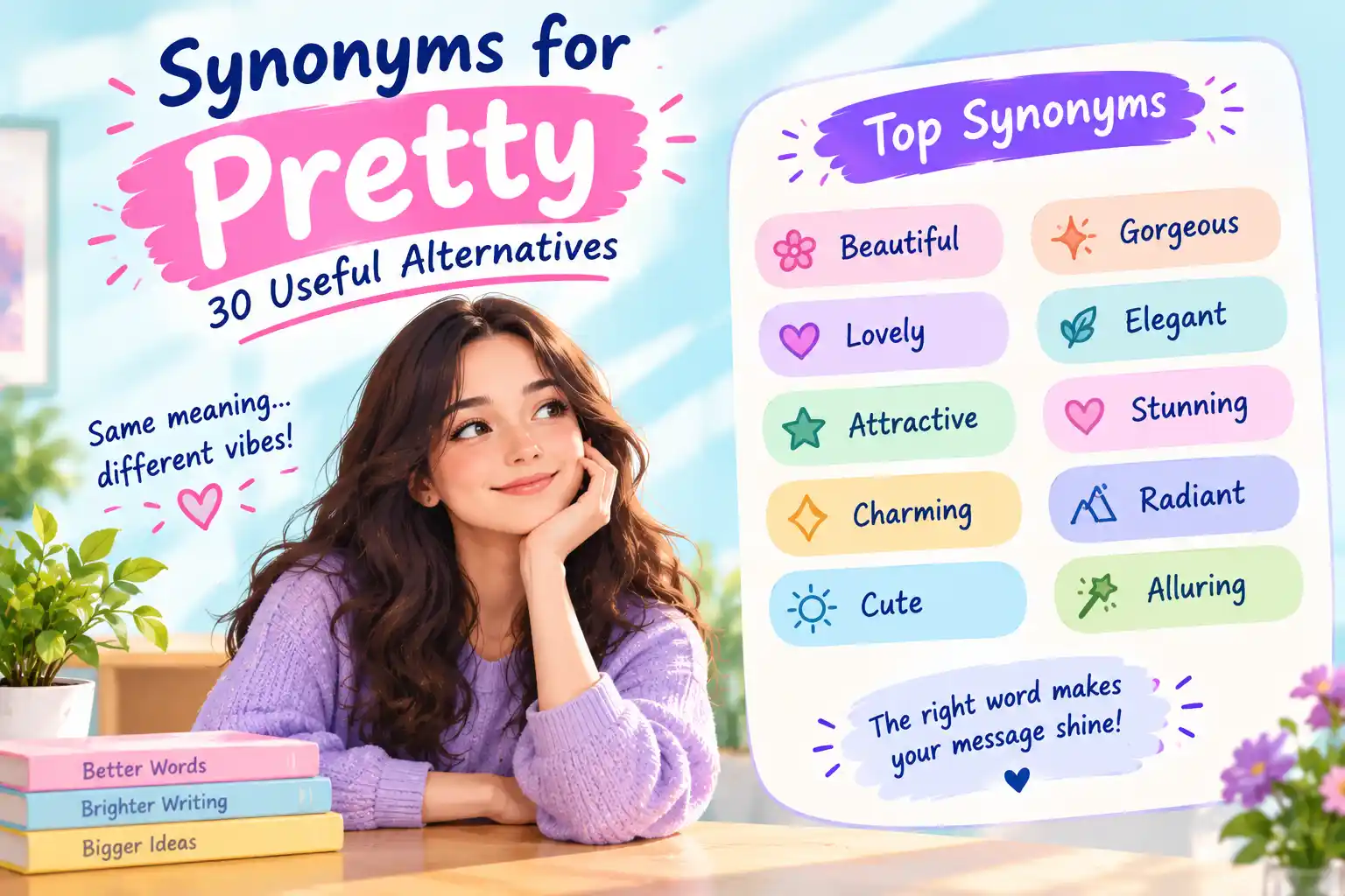 Synonyms for Pretty