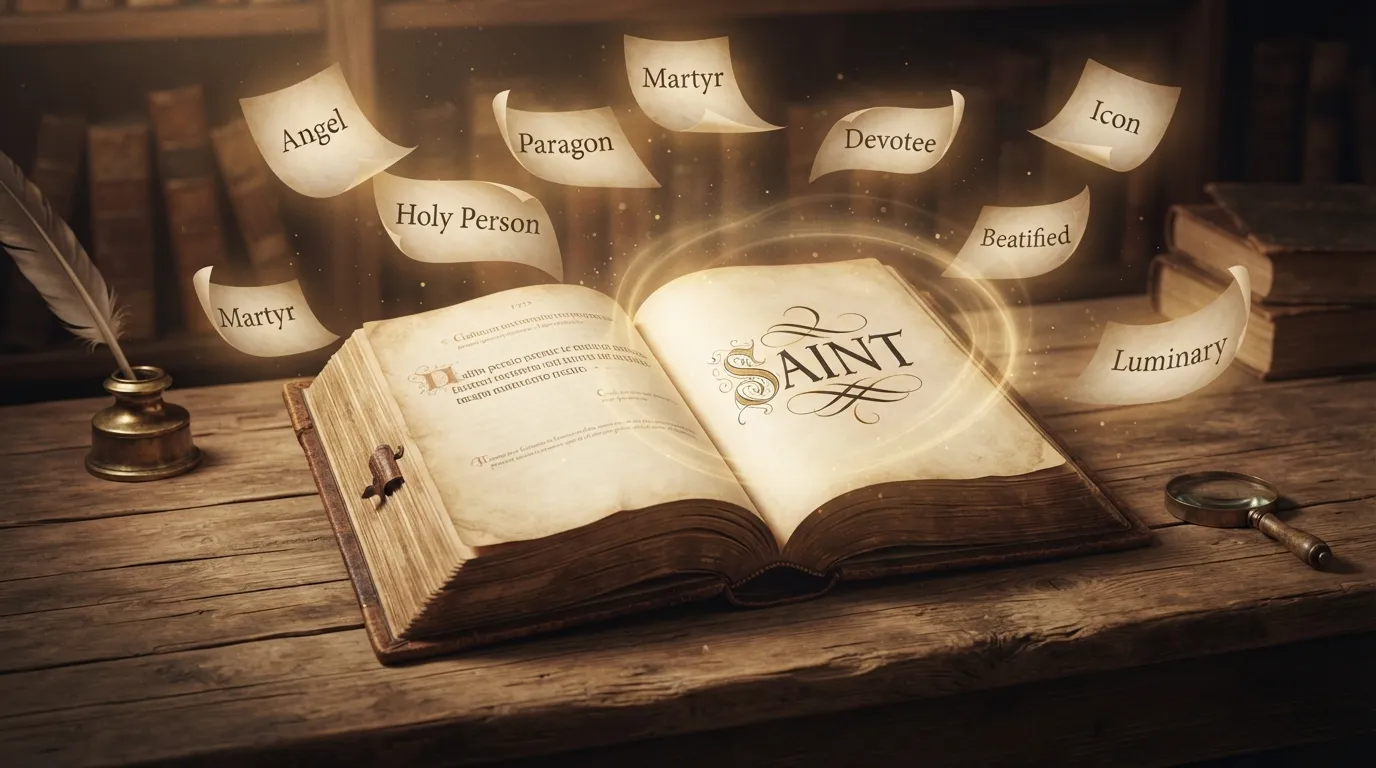 synonyms for saint