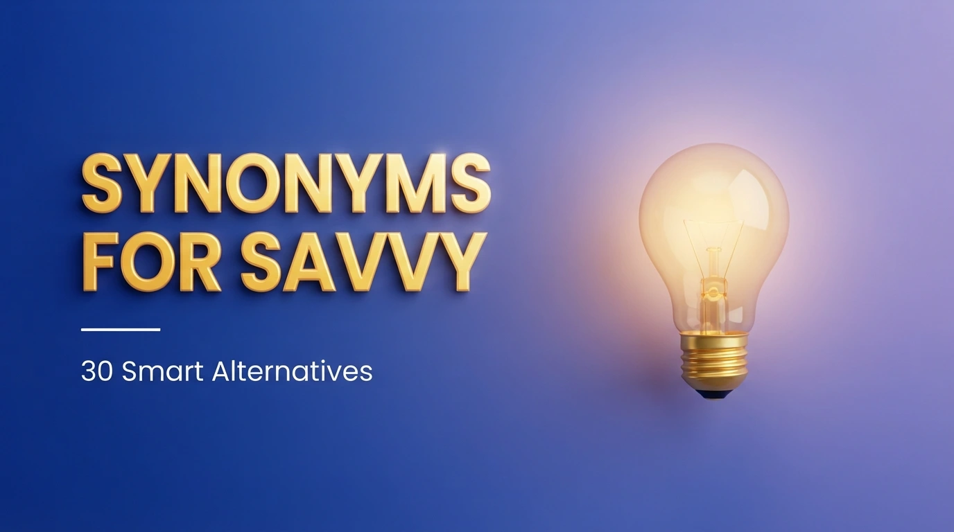 Synonyms for Savvy